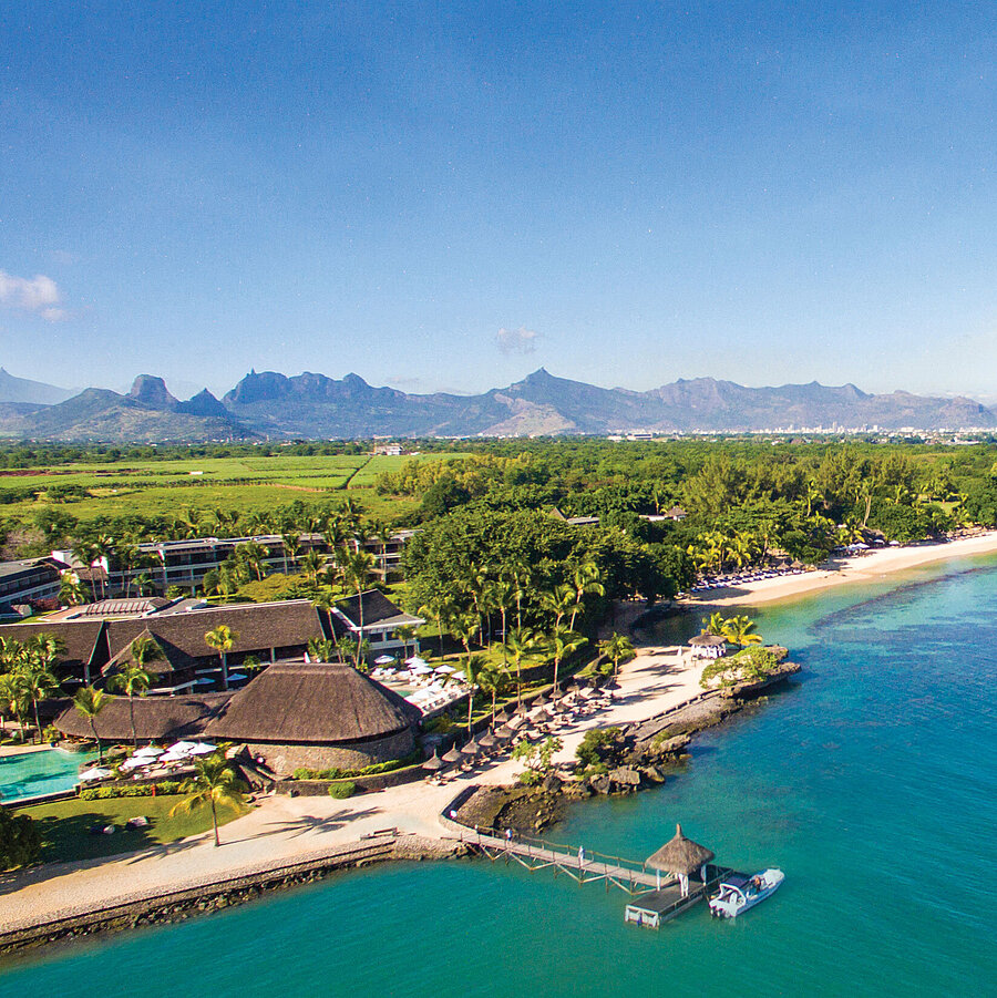 Maritim Resort & Spa Mauritius offers stunning views of the beach and clear tropical waters