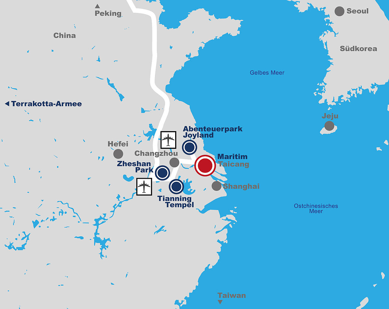 Roadmap Maritim Hotel Taicang Garden