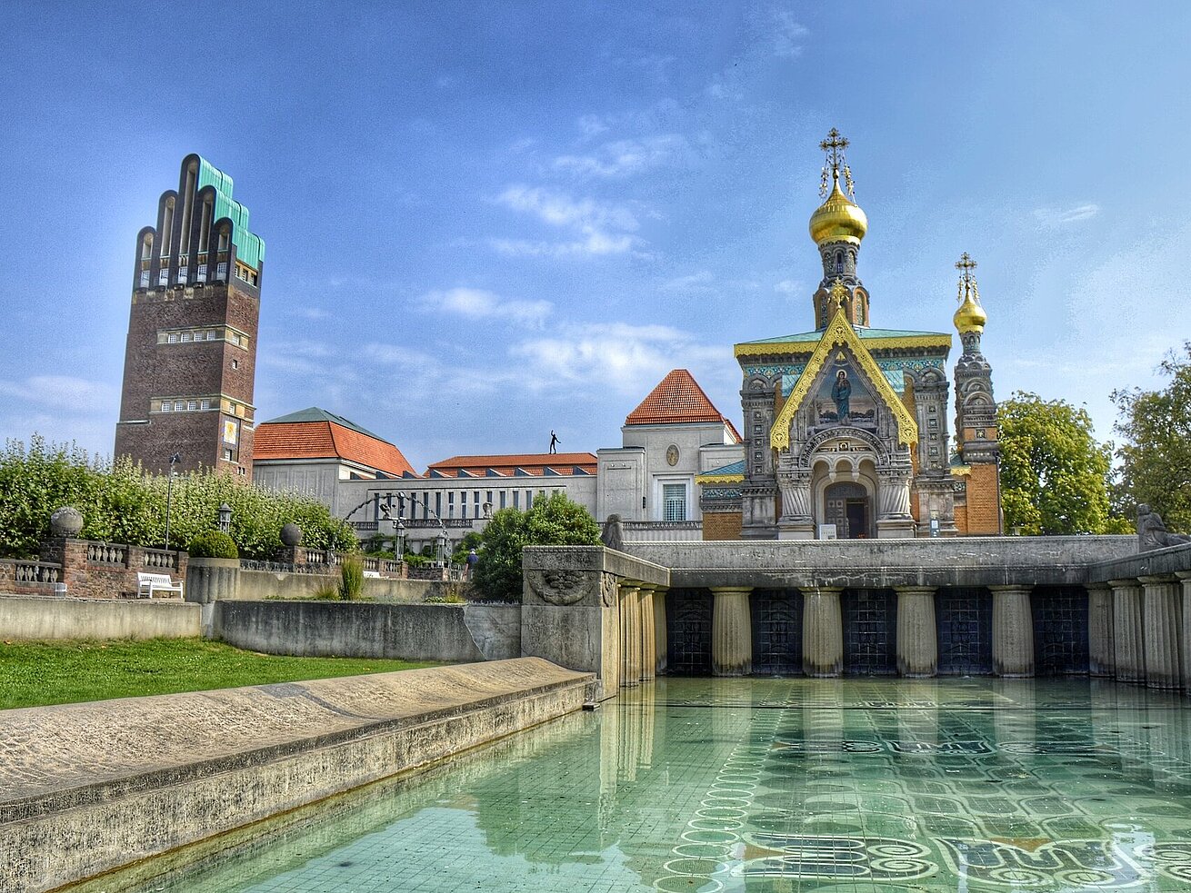 Mathildenhöhe in Darmstadt