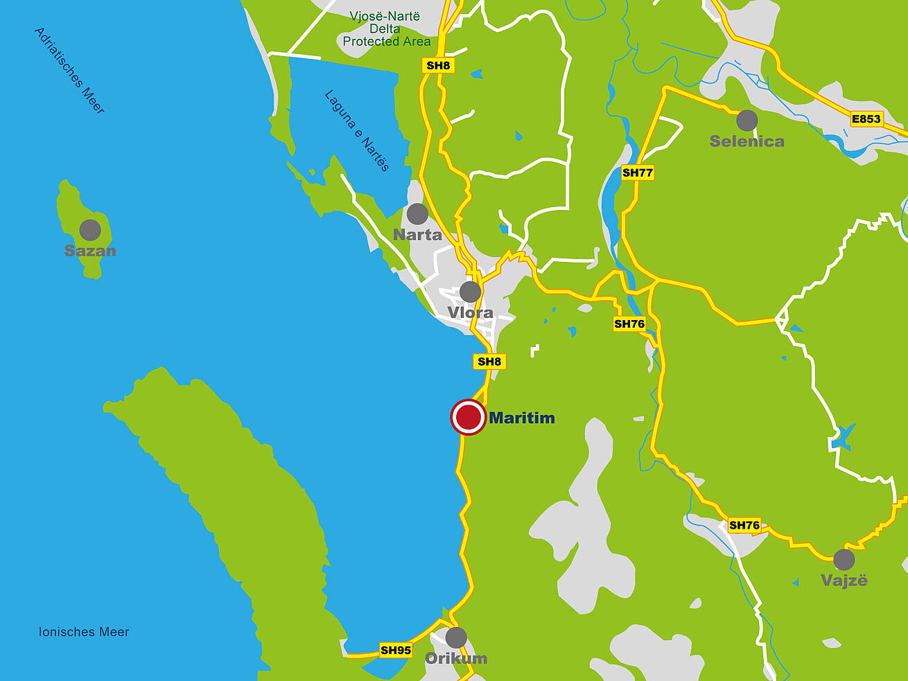 Roadmap Maritim Resort Marina Bay