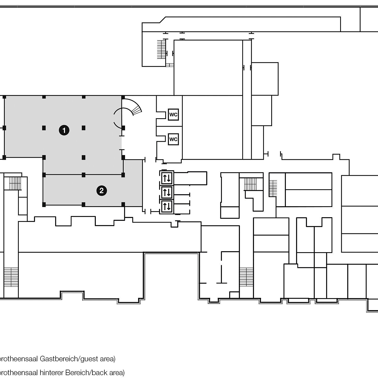 Floor plan, basement | Maritim proArte Berlin