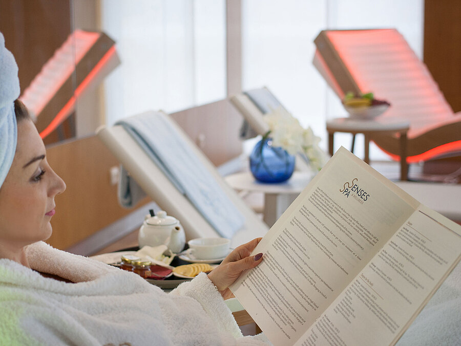 Relax zone at Senses Spa & Wellness | Maritim Hotel Paradise Blue Albena