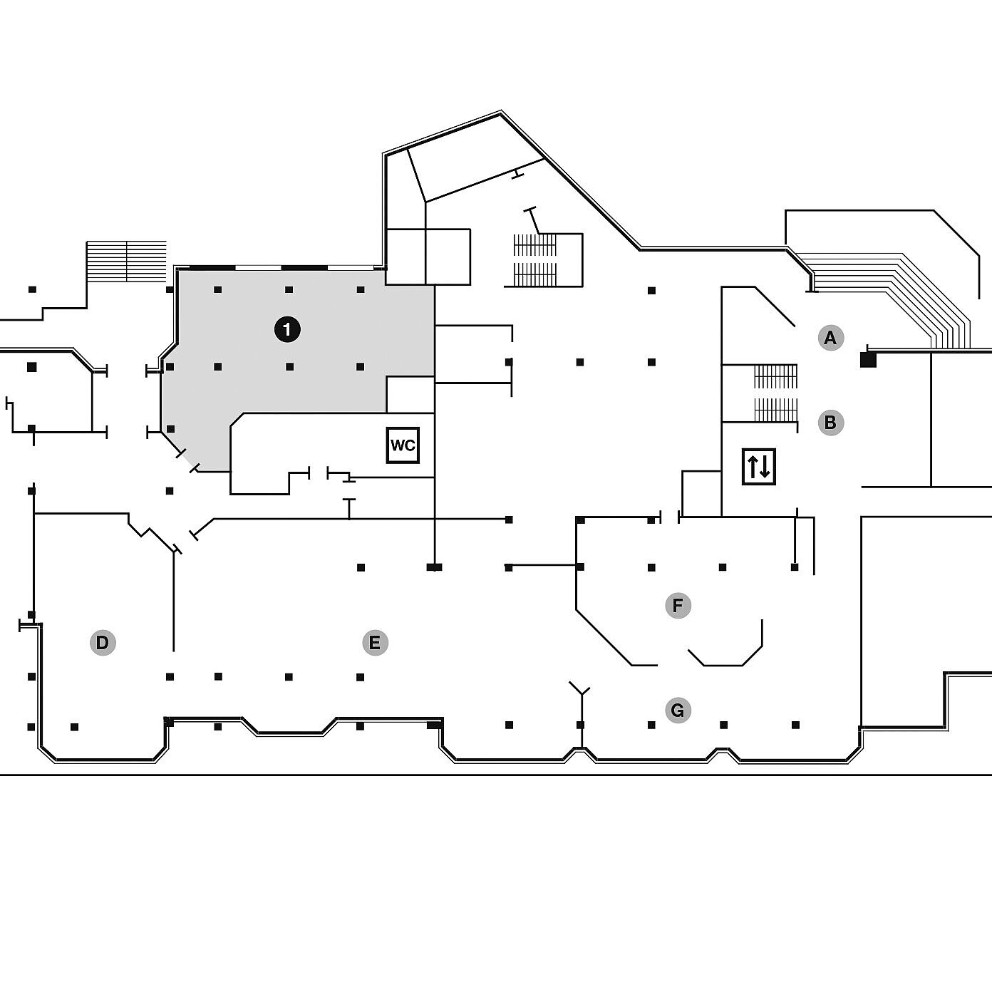 Floor plan, ground floor | Maritim TitiseeHotel Titisee-Neustadt