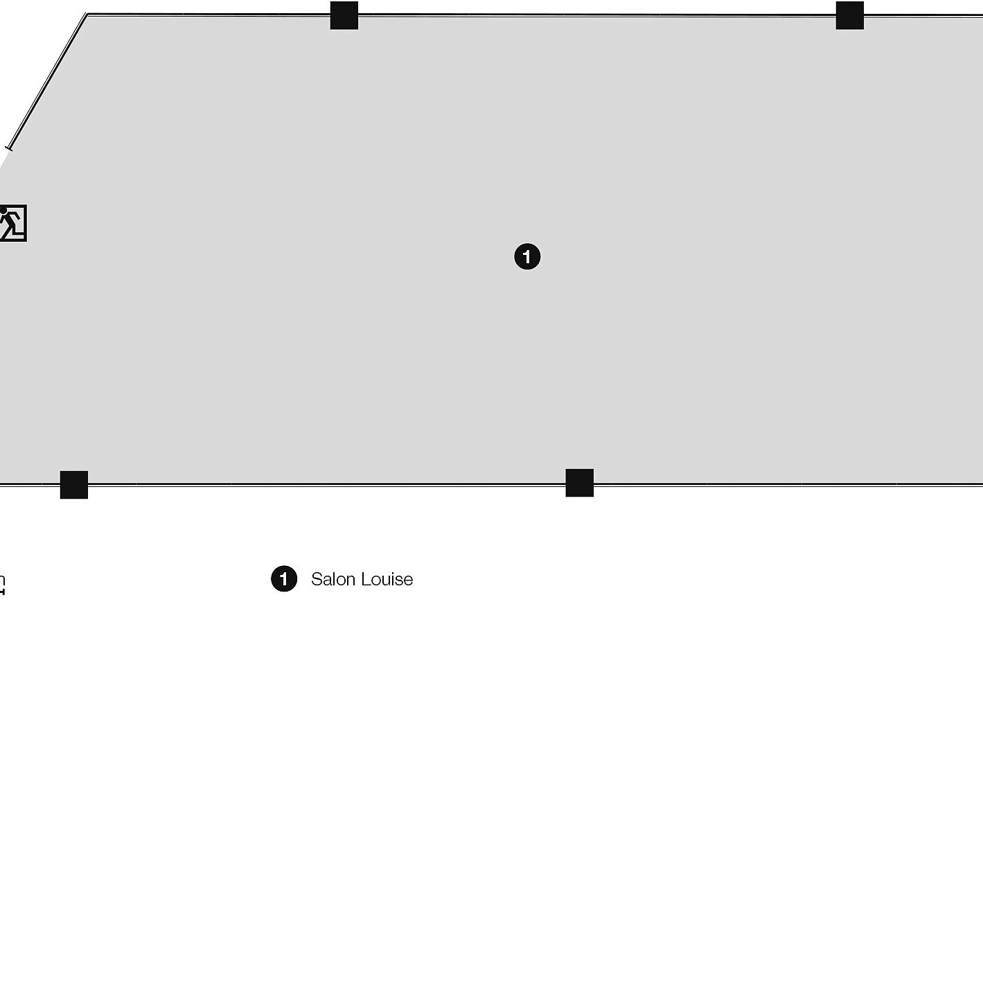 Floor plan, ground floor | Maritim Hotel Bad Homburg 
