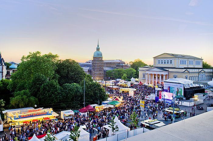 Schlossgrabenfest in Darmstadt