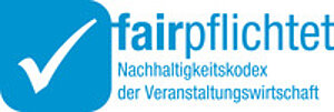 fairpflichtet logo – sustainability code of the event industry