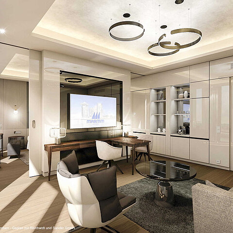 Executive Suite © Maritim Hotel Amsterdam - Geplan mit Reinhardt und Sander GmbH