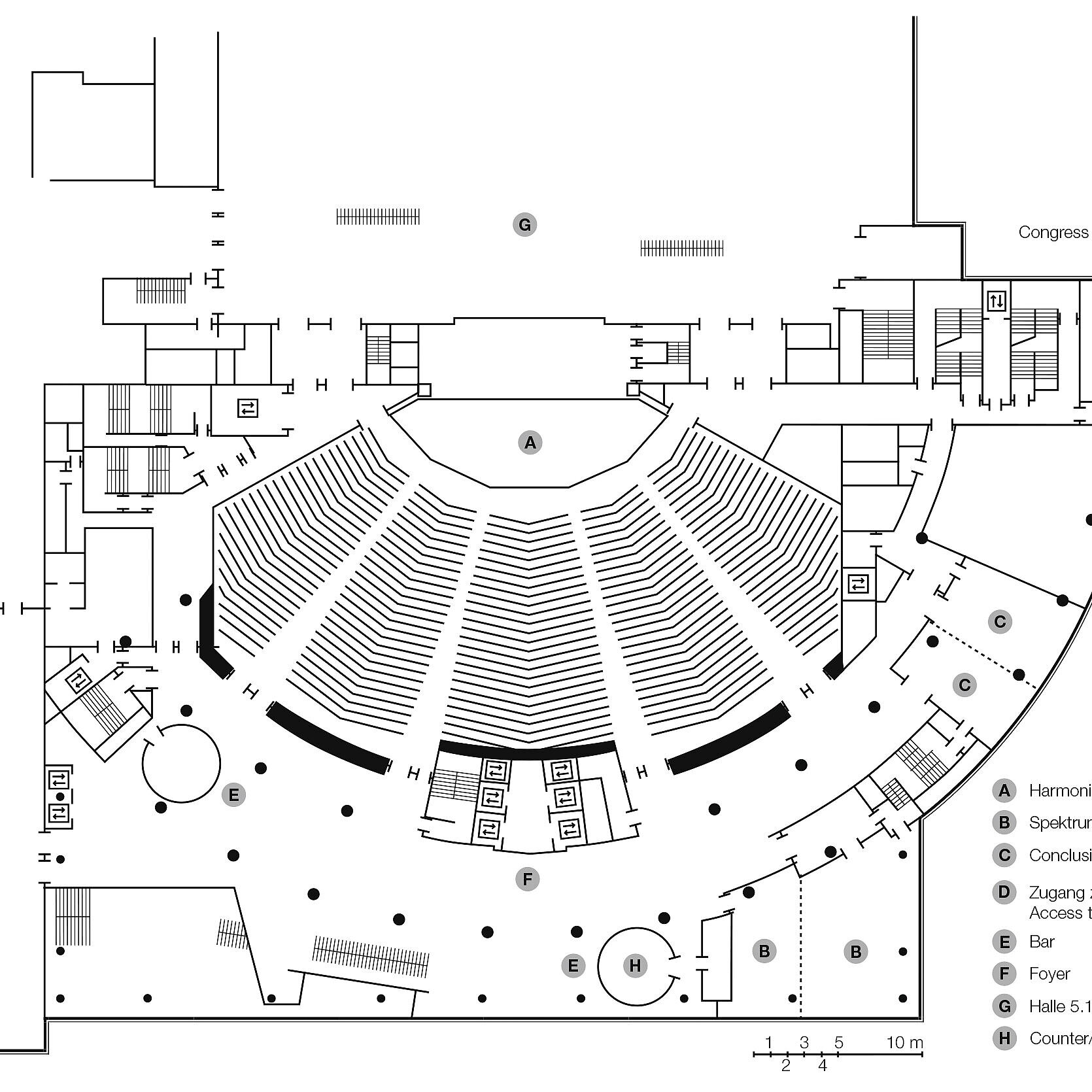 Floor plan, level C2 | Maritim Hotel Frankfurt