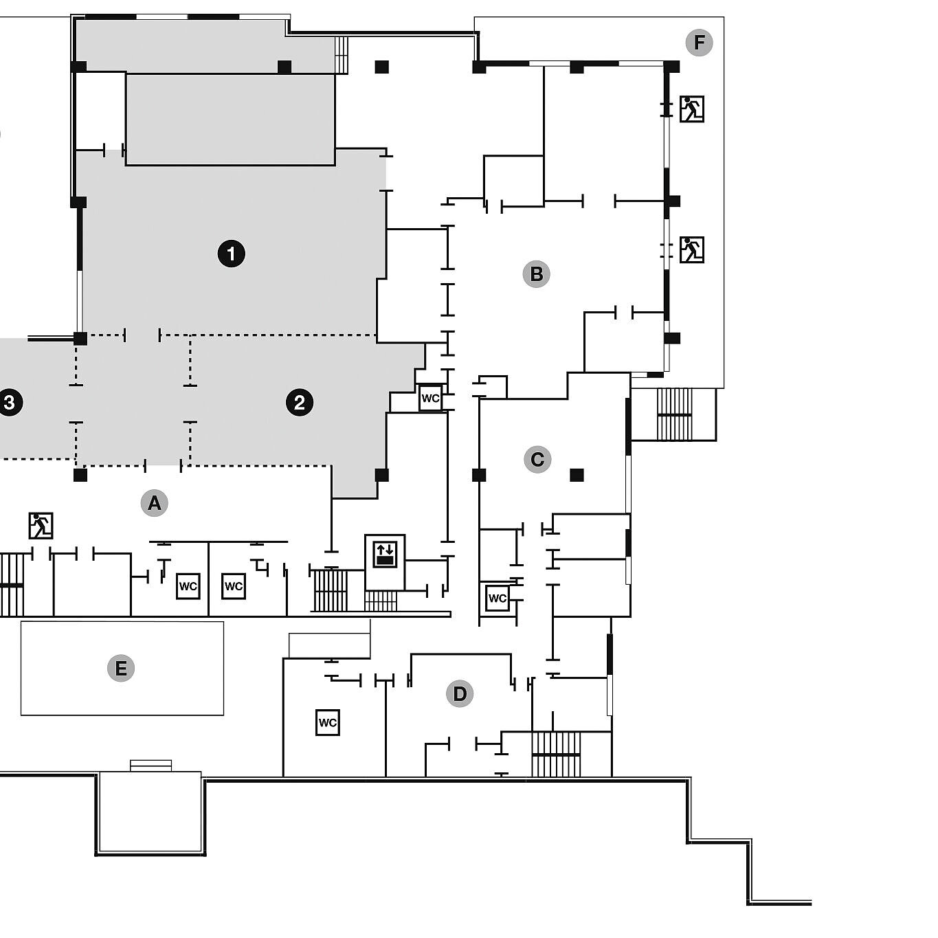 Floor plan, 2nd floor | Maritim Hotel Paradise Blue Albena