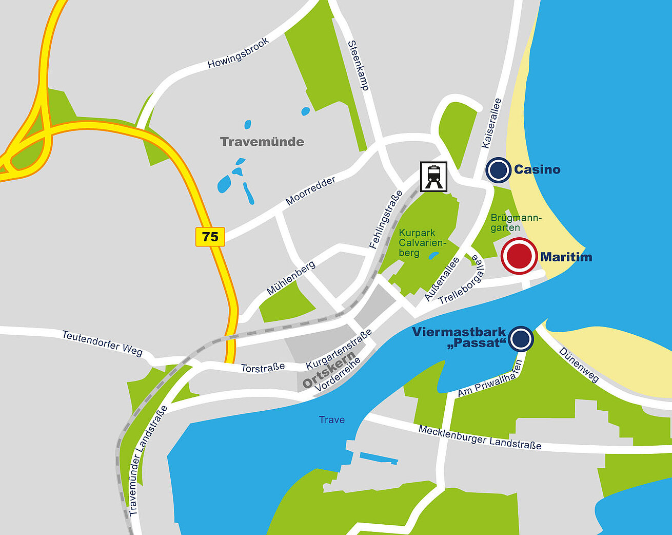 Roadmap Maritim Strandhotel Travemünde