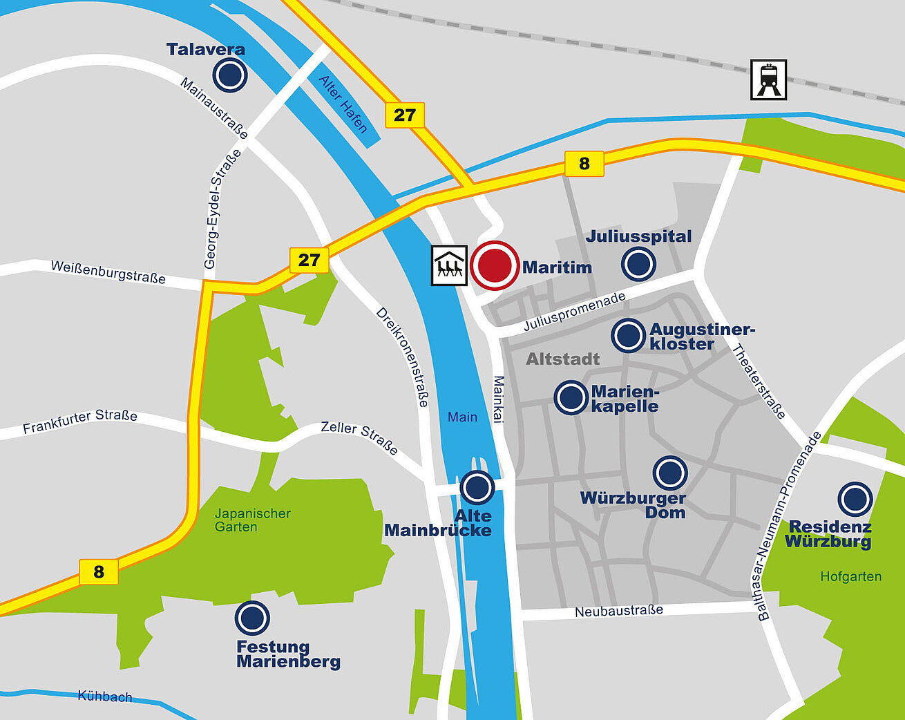 Roadmap Maritim Hotel Würzburg
