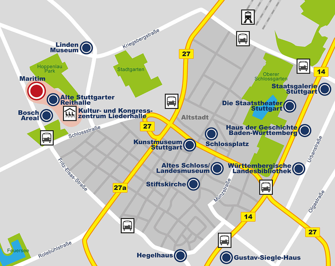 Roadmap Maritim Hotel Stuttgart